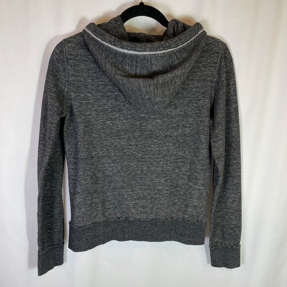 Reflex Boys Size S Hoodie Heather Gray White Trim Long Sleeves - Picture 3 of 7
